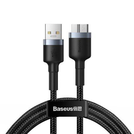 Baseus Cafule | Kabel przewód USB 3.0 - Micro-B DYSK 2A 1M