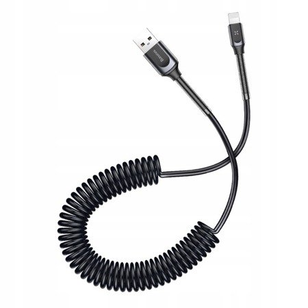 Baseus Double spring | Sprężynowy kabel USB - Lightning iPhone 2A 1.2m EOL