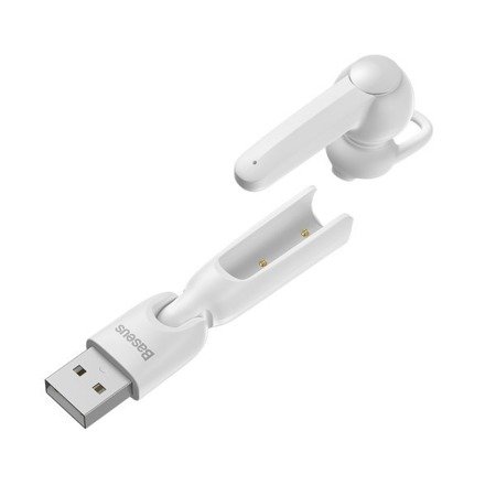 Baseus Encok A05 | Słuchawka bezprzewodowa Bluetooth 5.0 z bazą ładującą magnetyczną USB / USB-C EOL