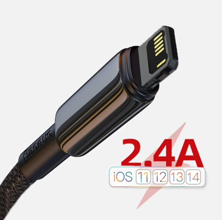 Baseus Tungsten | Kabel USB Lightning Apple do iPhone 2.4A 1M