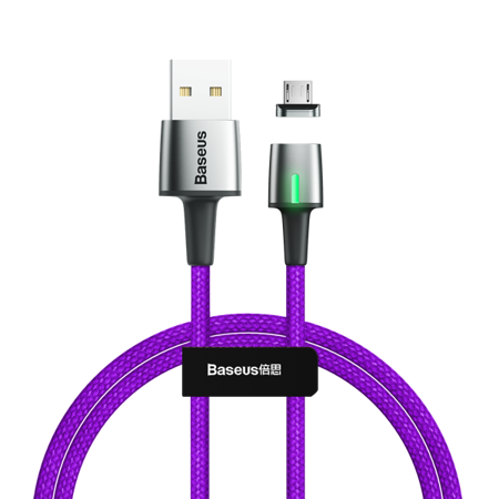Baseus Zinc Standard | Kabel magnetyczny USB - Micro USB Quick Charge 2.4A 100cm EOL